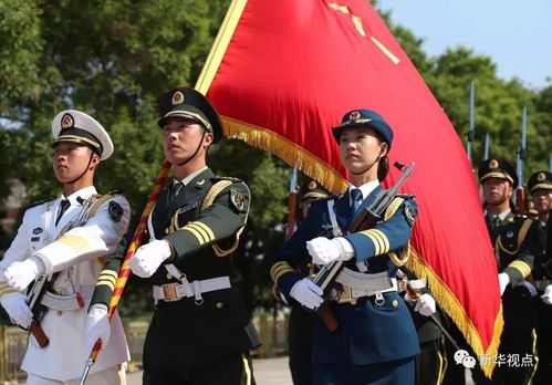 中国仪仗兵亮相莫斯科